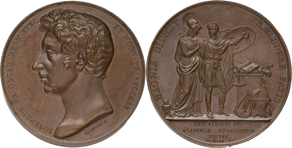 OSKAR I (1844-1859). Kronprinsen blir kansler