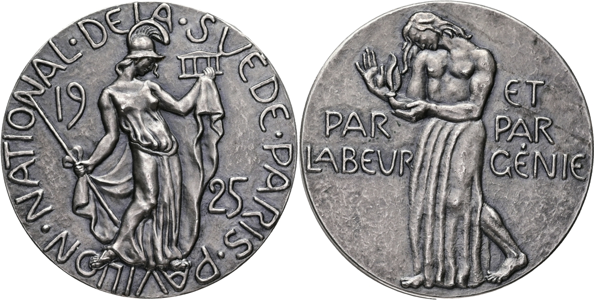 GUSTAV V (1907-1950). Utställningen i Paris