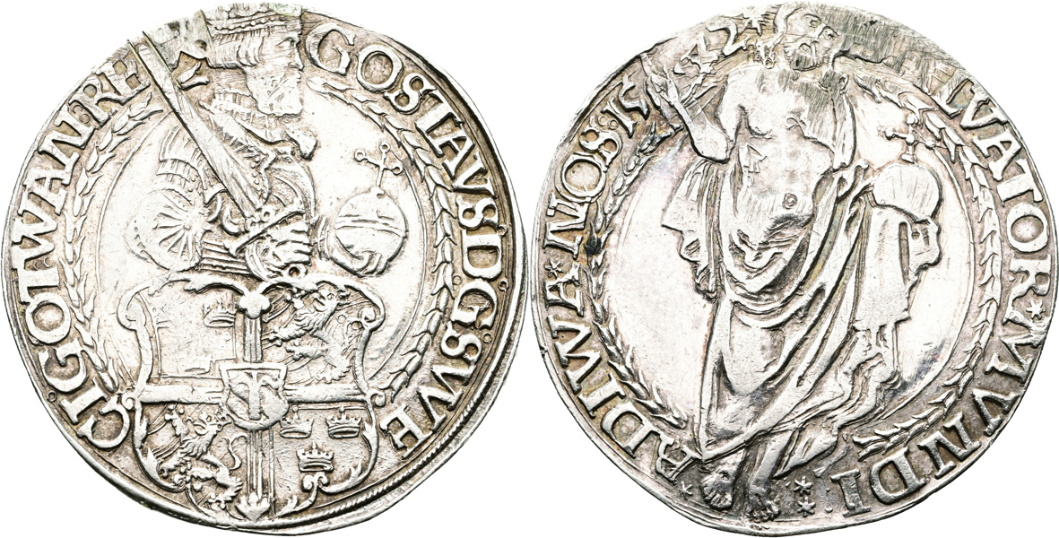 GUSTAV I (1521-1560). Daler 1542