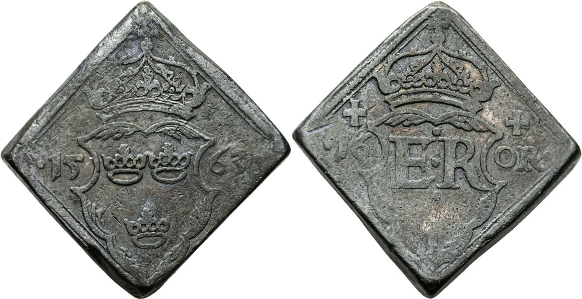 ERIK XIV (1560-1568). 16 öre 1563