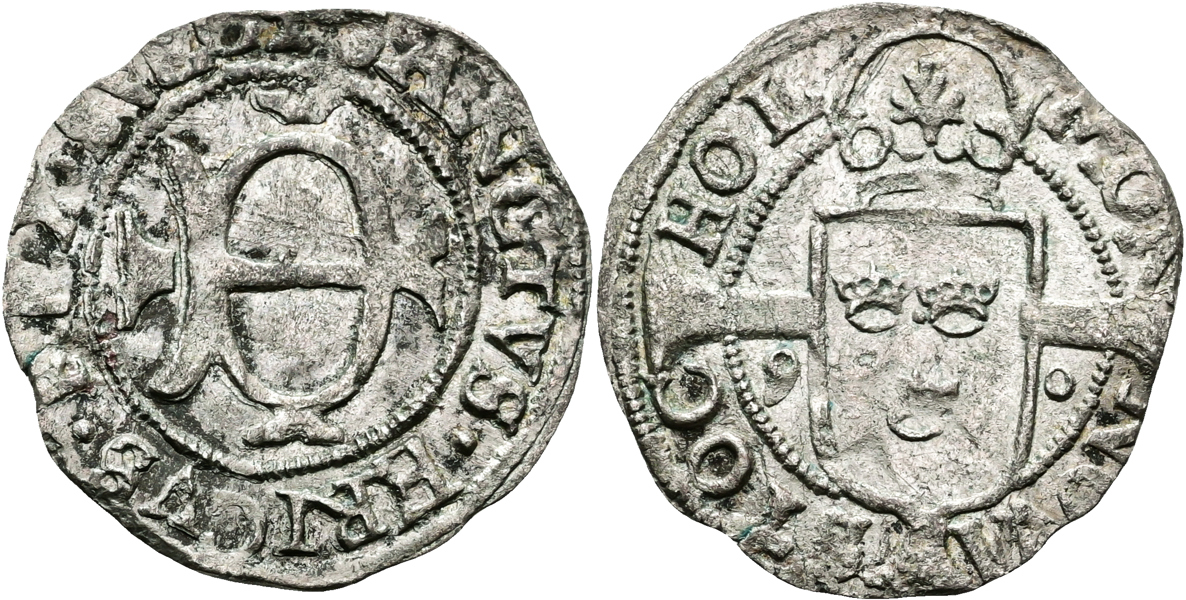 JOHAN III (1568-1592). Örtug 1590