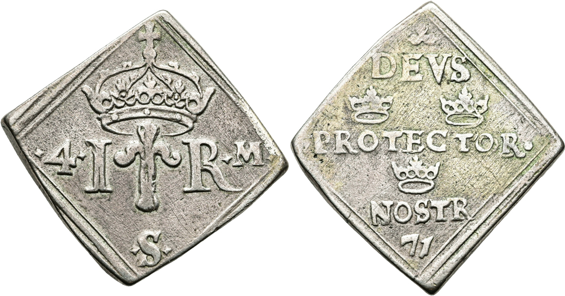 JOHAN III (1568-1592). 4 mark 1571