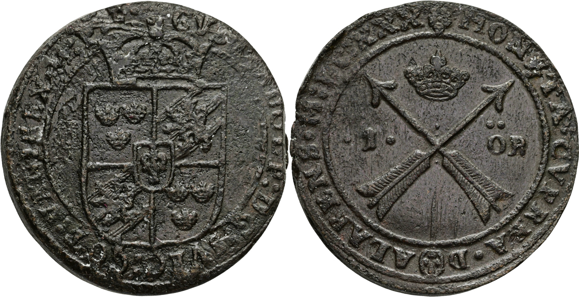 GUSTAV II ADOLF (1611-1632). Öre 1630