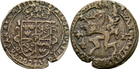 GUSTAV II ADOLF (1611-1632). 1/2 öre 162?