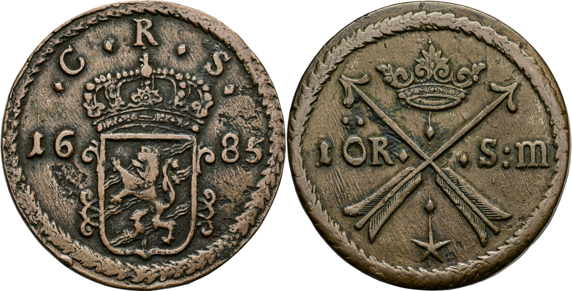 KARL XI (1660-1697). Öre SM 1685