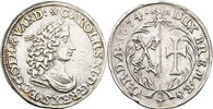KARL XI (1660-1697). 2/3 taler 1674
