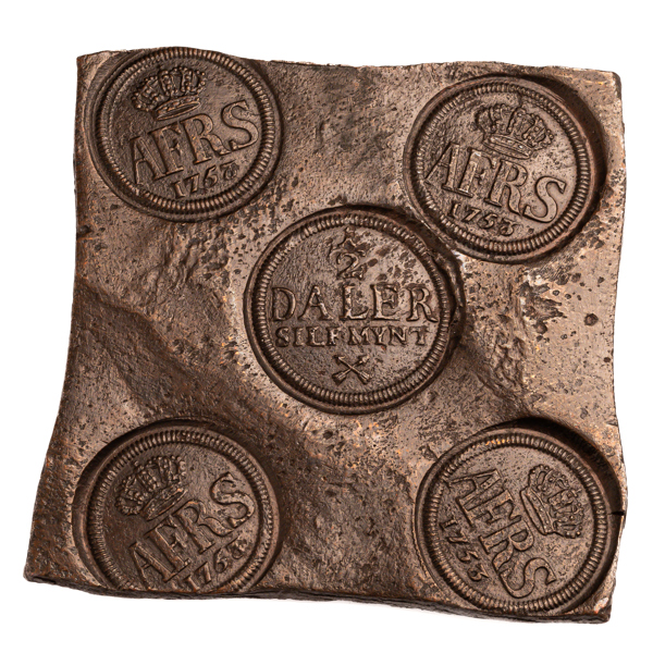 ADOLF FREDRIK (1751-1771).
1/2 daler SM 1753