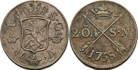 ADOLF FREDRIK (1751-1771). 2 öre SM 1758