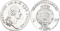 GUSTAV III (1771-1792). Riksdaler 1781