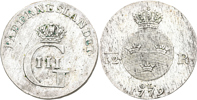 GUSTAV III (1771-1792). 1/12 riksdaler 1779