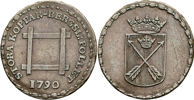 GUSTAV III (1771-1792). 6 öre KM 1790