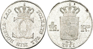 KARL XIII (1809-1818). 1/12 riksdaler 1811