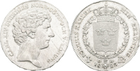 KARL XIV JOHAN (1818-1844). Riksdaler 1823
