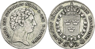 KARL XIV JOHAN (1818-1844). 1/6 riksdaler 1819