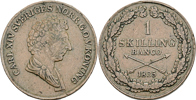 KARL XIV JOHAN (1818-1844). Skilling banco 1835