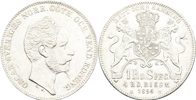 OSKAR I (1844-1859). 4 riksdaler riksmynt 1856