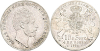 OSKAR I (1844-1859). 4 riksdaler riksmynt 1856