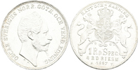 OSKAR I (1844-1859). 4 riksdaler riksmynt 1857
