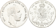KARL XV (1859-1872). 4 riksdaler riksmynt 1864