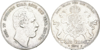 KARL XV (1859-1872). 4 riksdaler riksmynt 1871