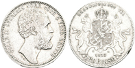 OSKAR II (1872-1907). Riksdaler riksmynt 1873