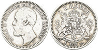 OSKAR II (1872-1907). 2 kronor 1878
