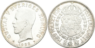 GUSTAV V (1907-1950). 2 kronor 1922