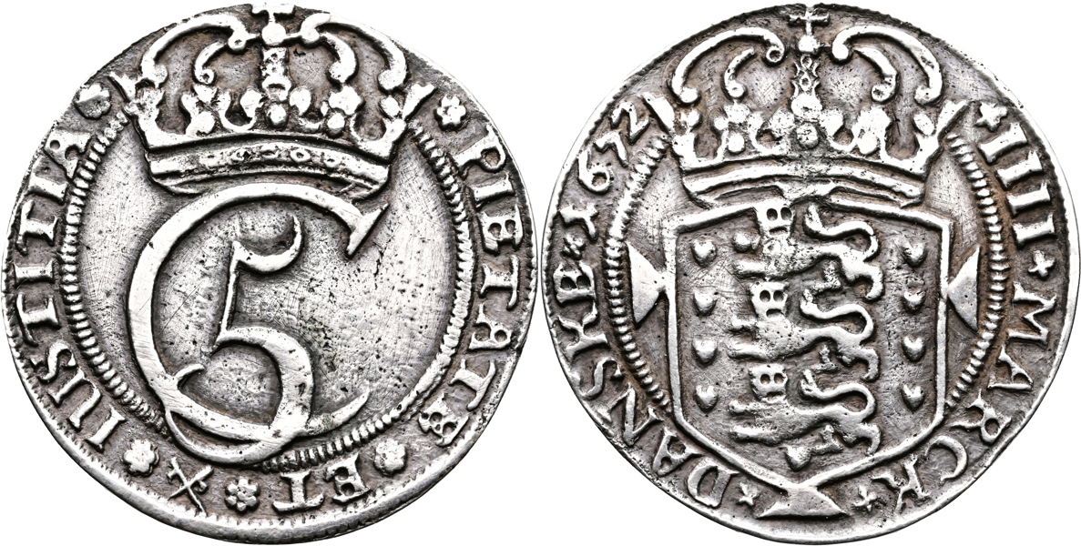 DANMARK/DENMARK. Krone 1672
