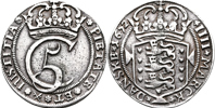 DANMARK/DENMARK. Krone 1672