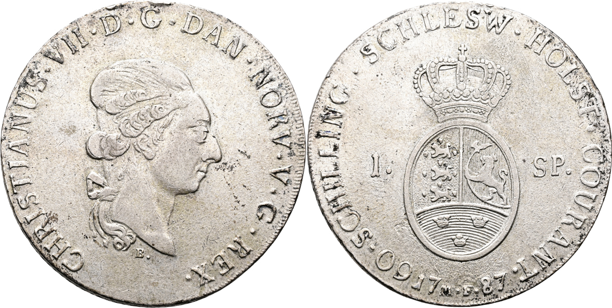 DANMARK/DENMARK. Speciedaler 1787