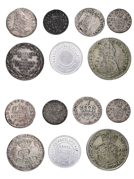 DANMARK/DENMARK. Lot of 7