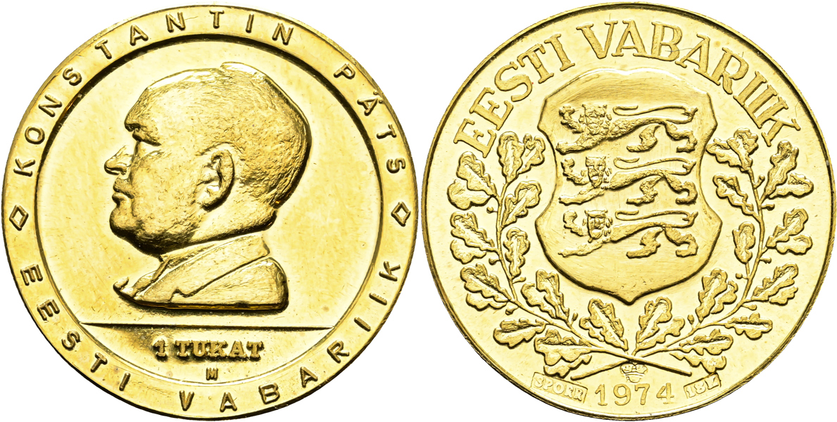 ESTLAND/ESTONIA. Tukat 1974