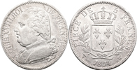 FRANKRIKE/FRANCE. 5 francs 1814