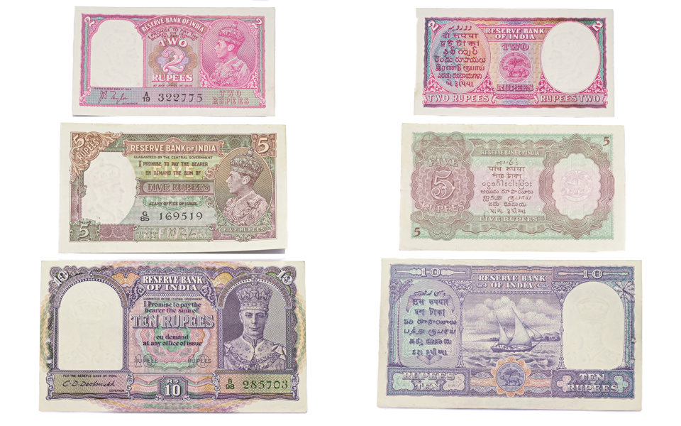 INDIEN/INDIA. Lot of 3