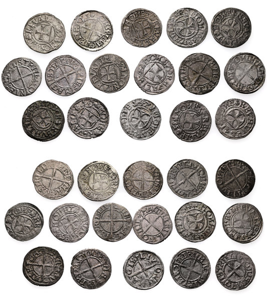 LIVLÄNDSKA ORDEN/LIVONIAN ORDER. Lot of 16