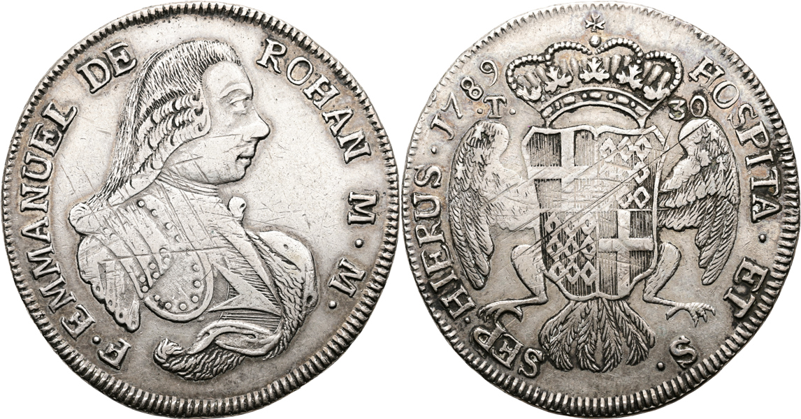 MALTA. 30 tari 1789