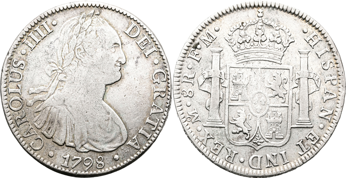 MEXIKO/MEXICO. 8 reales 1798