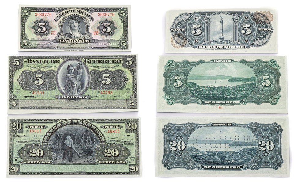 MEXIKO/MEXICO. Lot of 3