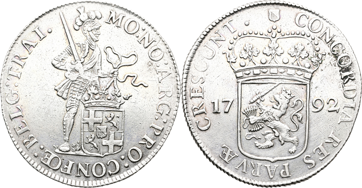 NEDERLÄNDERNA/THE NETHERLANDS. Ducaton 1792