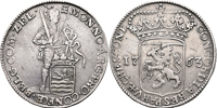 NEDERLÄNDERNA/THE NETHERLANDS. Zilveren dukaat 1763
