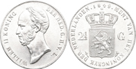 NEDERLÄNDERNA/THE NETHERLANDS. 2 1/2 gulden 1849
