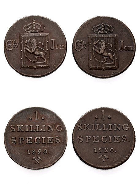 NORGE/NORWAY. Lot of 2