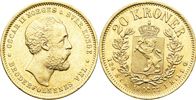 NORGE/NORWAY. 20 kroner 1877