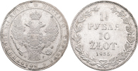 POLEN/POLAND. 10 zloty 1835