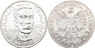 POLEN/POLAND. 10 zloty 1933