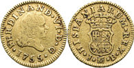 SPANIEN/SPAIN. 1/2 escudo 1755