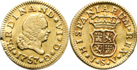 SPANIEN/SPAIN. 1/2 escudo 1757