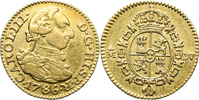 SPANIEN/SPAIN. 1/2 escudo 1786