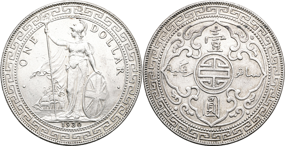 STORBRITANNIEN/GREAT BRITAIN. Trade dollar 1930