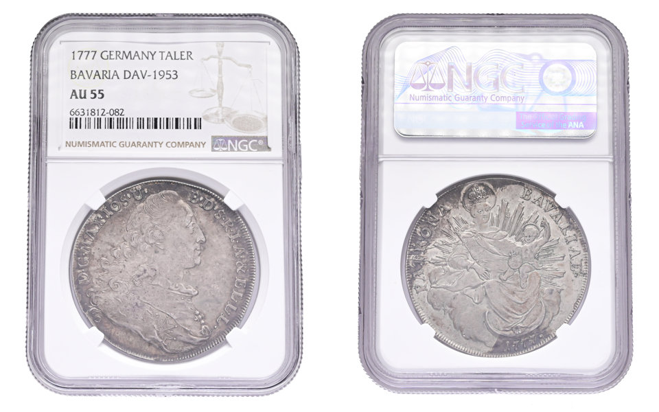 TYSKLAND/GERMANY. Taler 1777